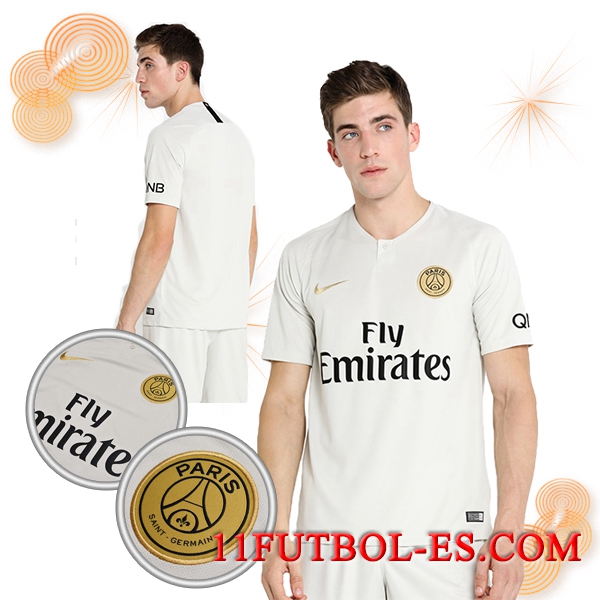 Nuevas Segunda Camiseta PSG Blanco 2018-19 para Hombre